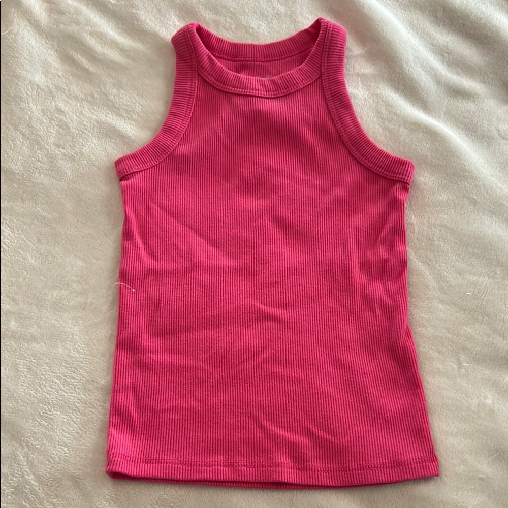 Cat & Jack Bright Pink Kids Tank Top